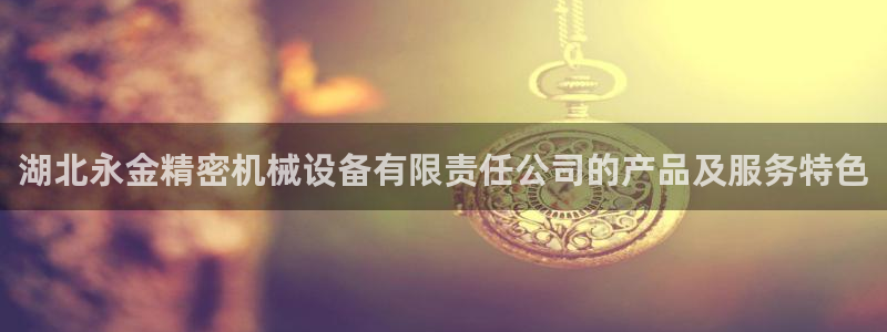 金年会手机网页版登录入口：湖北永金精密机械设备有限责任公司的产品及服务特色