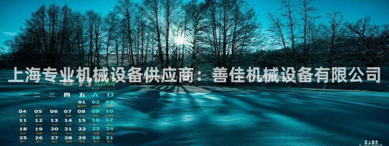金年会官方入口网站：上海专业机械设备供应商：善佳机械设备有限公司