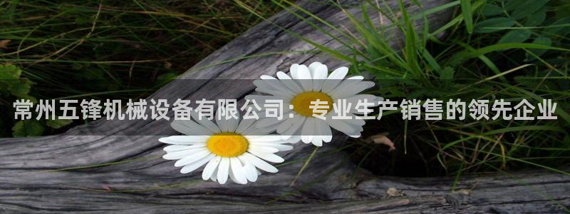 金年会体育app平台怎么样可靠吗：常州五锋机械设备有限公司：专业生产销售的领先企业