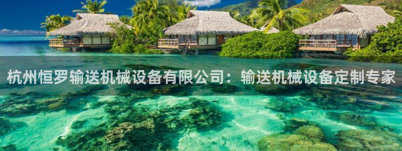 金年会app平台有人玩过吗知乎：杭州恒罗输送机械设备有限公司：输送机械设备定制专家